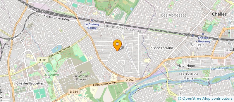 localisation de l'entreprise FILIPOVA PAUNOVIC à GAGNY