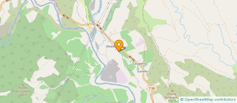 localisation de l'entreprise FILIPPI FRERES  PANCHERACCIA