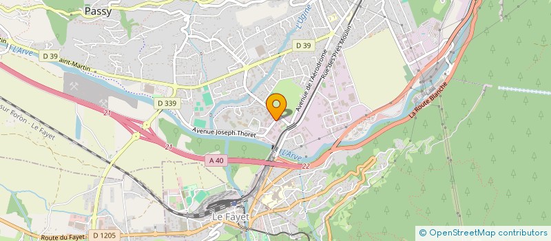 localisation de l'entreprise FILIPPIN  PASSY