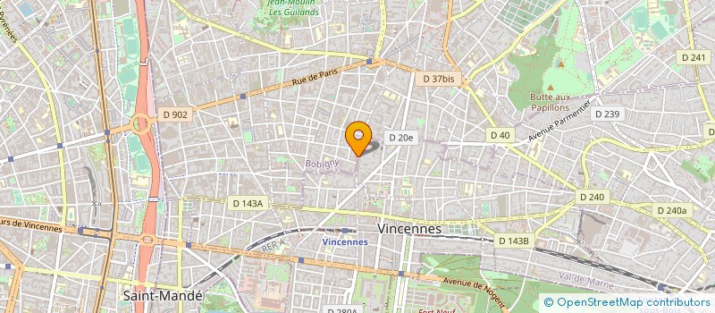 localisation de l'entreprise FILIPS WINE à MONTREUIL