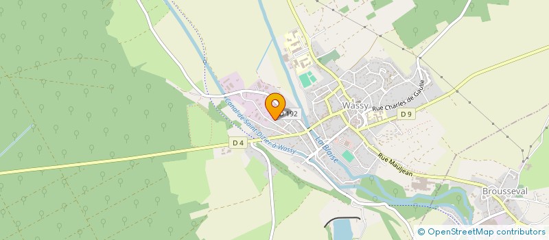 localisation de l'entreprise FILIPUZZI à WASSY