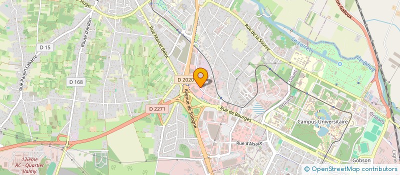 localisation de l'entreprise FILITHEYO à OLIVET