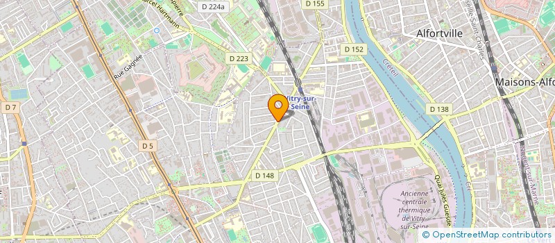 localisation de l'entreprise FILIZ à VITRY-SUR-SEINE
