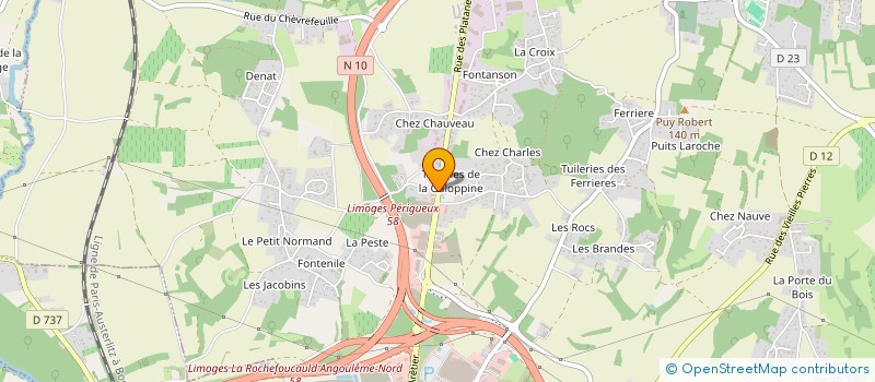 localisation de l'entreprise FILL DES CHAUVAUDS à CHAMPNIERS