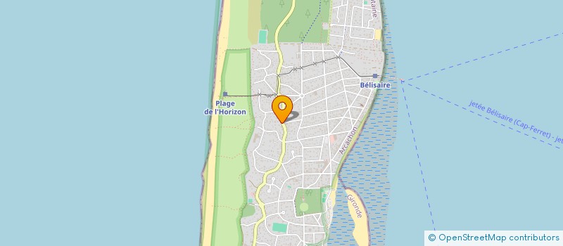 localisation de l'entreprise FILL INVESTISSEMENT  LEGE-CAP-FERRET