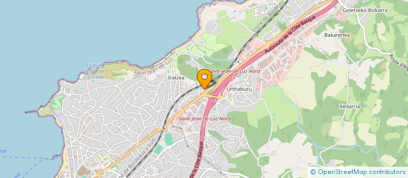 localisation de l'entreprise FILLASTRE CELIDONIO à SAINT-JEAN-DE-LUZ