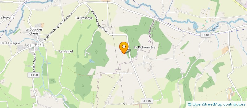 localisation de l'entreprise FILLATRE ERIC à DUCEY-LES CHERIS