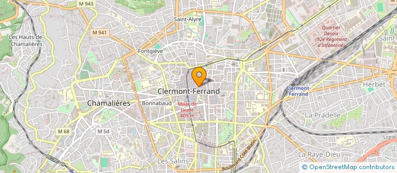 localisation de l'entreprise FILLE A PAPA  CLERMONT-FERRAND