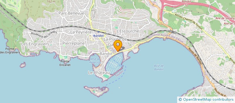 localisation de l'entreprise FILLE DES ILES à BANDOL