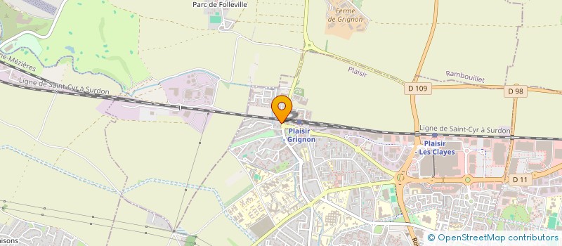 localisation de l'entreprise FILLE NICK  PLAISIR