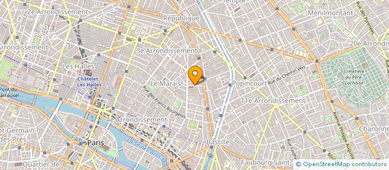 localisation de l'entreprise FILLEDELAPRESMIDI PRODUCTIONS  PARIS