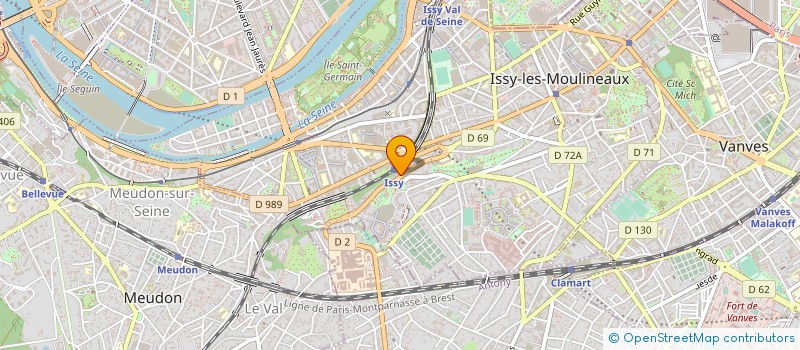 localisation de l'entreprise FILLENANCE PATRIMOINE à ISSY-LES-MOULINEAUX