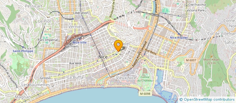 localisation de l'entreprise FILLES à NICE