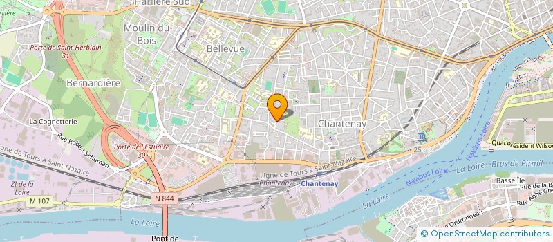 localisation de l'entreprise FILLES A COULISSE  NANTES