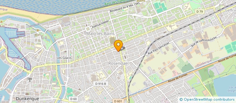 localisation de l'entreprise FILLES CHARITE ST VINCENT PAUL à DUNKERQUE