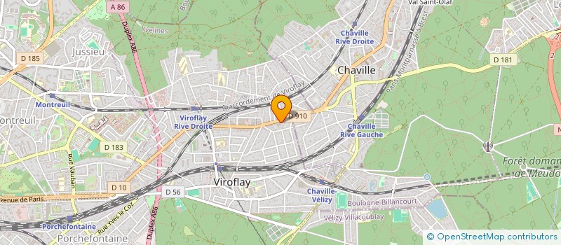 localisation de l'entreprise FILLES D'EOLE à VIROFLAY