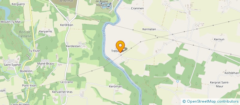 localisation de l'entreprise FILLEULE DES FEES  LANGUIDIC