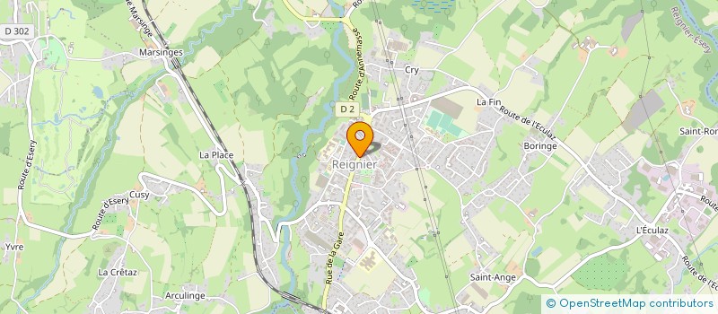localisation de l'entreprise FILLINGEOIS à REIGNIER-ESERY