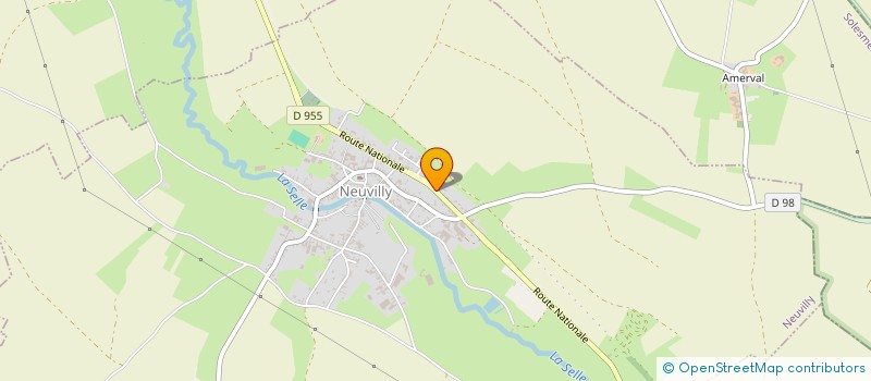 localisation de l'entreprise FILLION AGRI SERVICES à CATILLON-SUR-SAMBRE