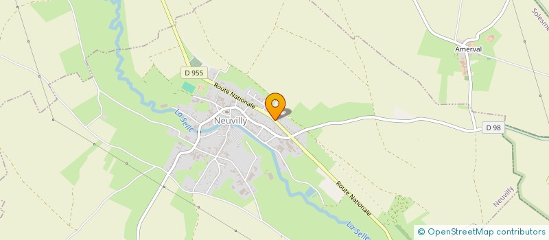 localisation de l'entreprise FILLION REMORQUES à CATILLON-SUR-SAMBRE