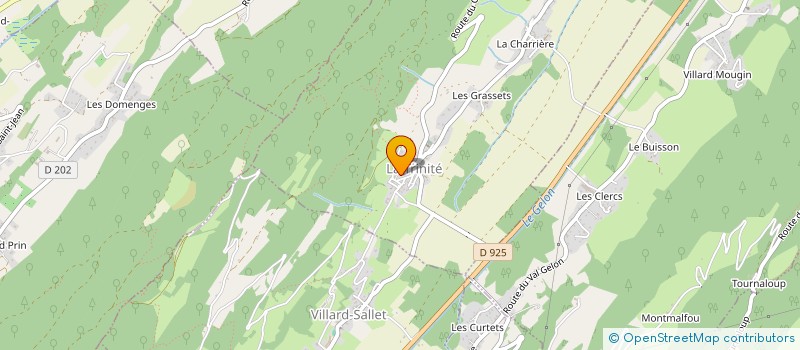 localisation de l'entreprise FILLION ROBIN ZOUGAGH  LA TRINITE