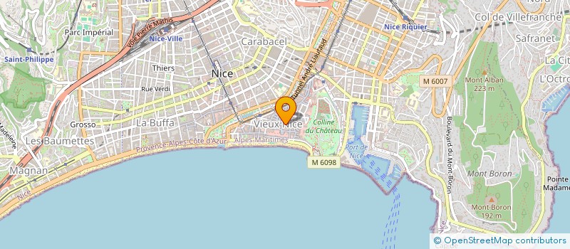 localisation de l'entreprise FILLON GOW  NICE