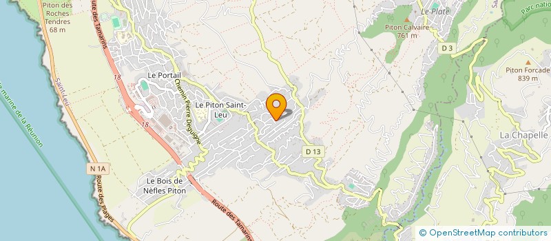 localisation de l'entreprise FILLON PAULIN LMNP  SAINT-LEU