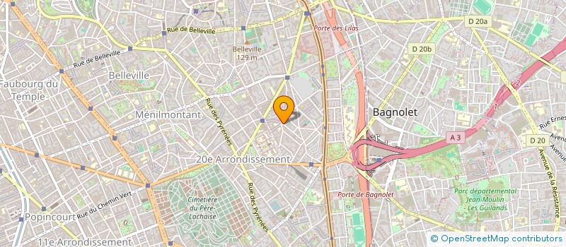 localisation de l'entreprise FILM-IN -EVOLUTION  PARIS