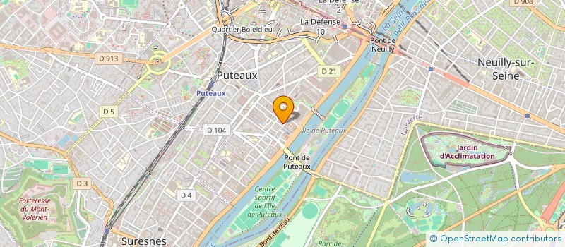 localisation de l'entreprise FILMANOID  PUTEAUX