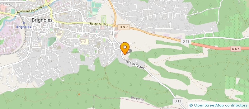localisation de l'entreprise FILMARC FOURRAGE à BRIGNOLES