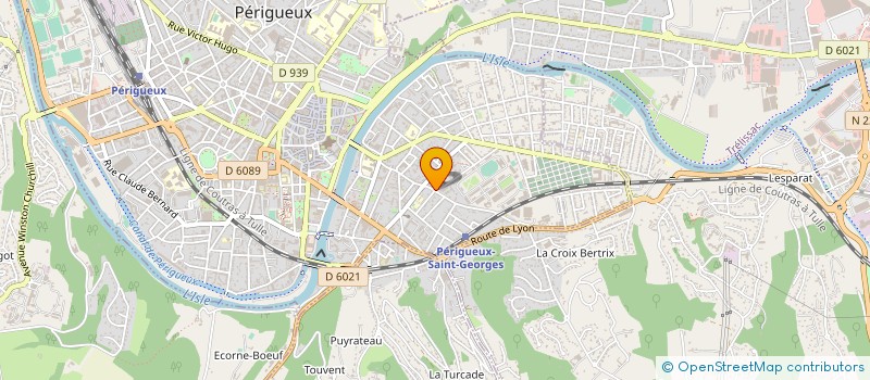 localisation de l'entreprise FILMENSEIGNES  PERIGUEUX