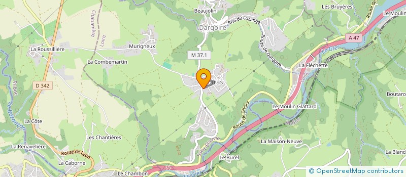 localisation de l'entreprise FILMOR à TARTARAS