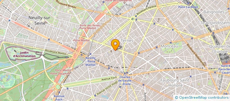 localisation de l'entreprise FILMPLAST à PARIS