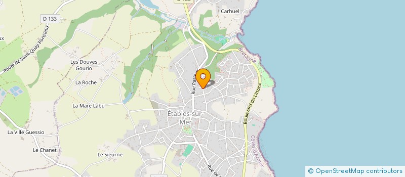 localisation de l'entreprise FILMS A L OUEST à BINIC-ETABLES-SUR-MER