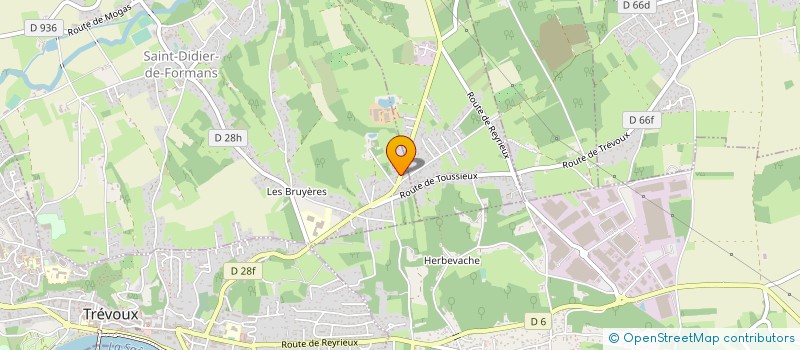 localisation de l'entreprise FILMS A LIEN  SAINT-DIDIER-DE-FORMANS