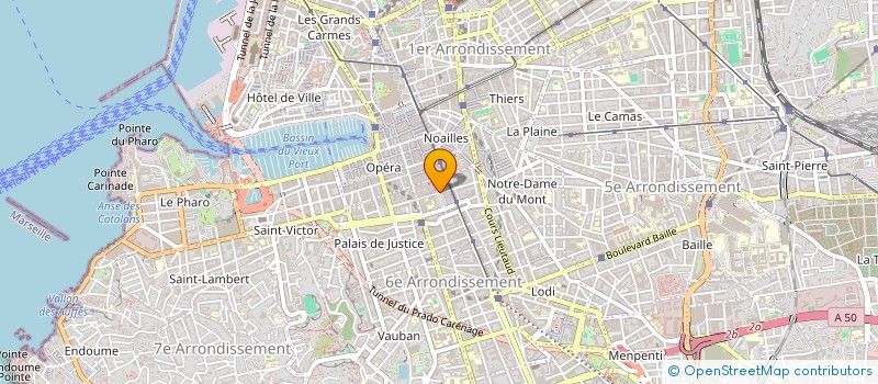 localisation de l'entreprise FILMS DE FORCE MAJEURE à MARSEILLE