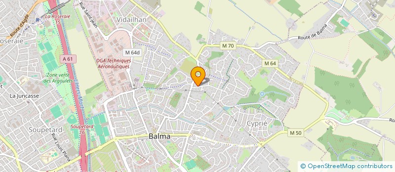localisation de l'entreprise FILMS DU TEXMEX à BALMA
