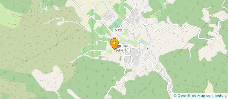 localisation de l'entreprise FILMS FRONTIERES à PERTUIS