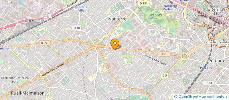 localisation de l'entreprise FILMS MRG-MRG VIDEO CABLE PRODUC ISOLAT à NANTERRE