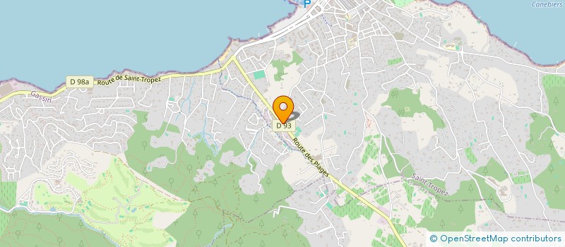 localisation de l'entreprise FILMTECH à SAINT-TROPEZ