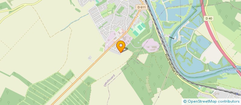 localisation de l'entreprise FILNAT  DIEULOUARD