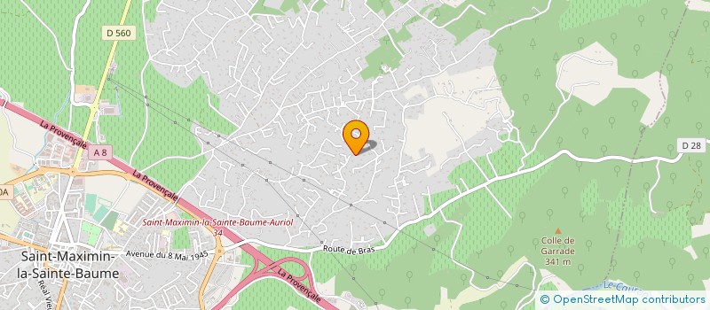 localisation de l'entreprise FILO à SAINT-MAXIMIN-LA-SAINTE-BAUME