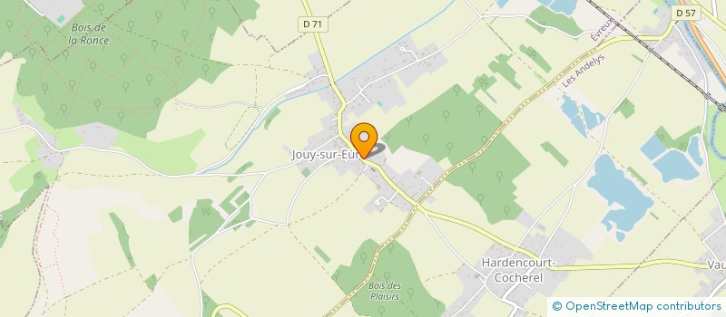 localisation de l'entreprise FILO  JOUY-SUR-EURE