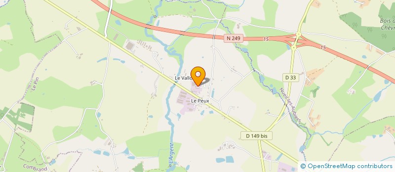 localisation de l'entreprise FILO IMO à LE PIN