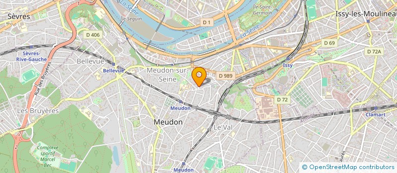 localisation de l'entreprise FILO92  MEUDON