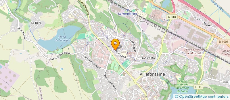 localisation de l'entreprise FILOBURO  VILLEFONTAINE