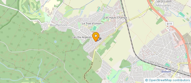 localisation de l'entreprise FILOCI  BOUFFEMONT