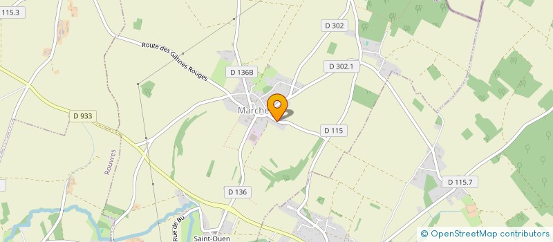 localisation de l'entreprise FILOCREAT à SAUSSAY