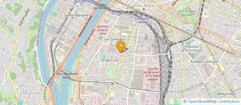 localisation de l'entreprise FILOCUS  LYON