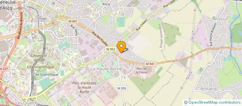 localisation de l'entreprise FILODACIA AUDIT ET CONSEILS à VILLENEUVE-D'ASCQ